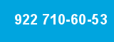922 710-60-53 922 710-60-53